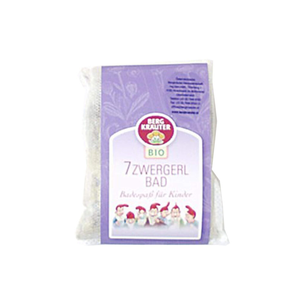 7-Zwergerl Kinderbad Einzelpackung: Bio-Kräuterprodukt aus dem Mühlviertel