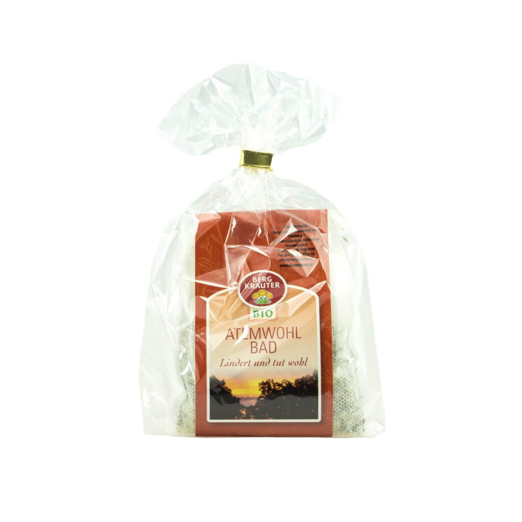 Atemwohlbad Einzelpackung: Bio-Kräuterprodukt aus dem Mühlviertel