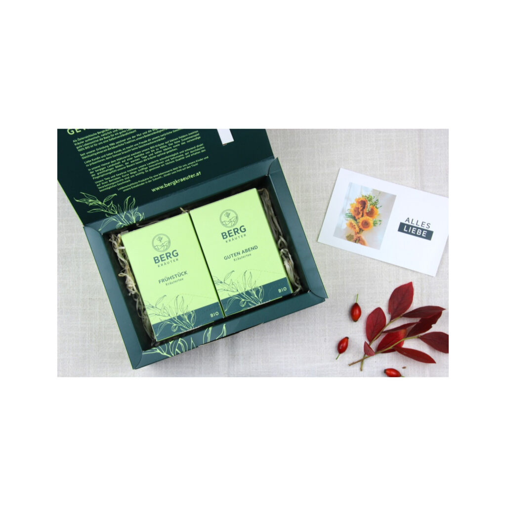 Geschenkbox "Gemütlichkeit": Bio-Produkt aus dem Mühlviertel