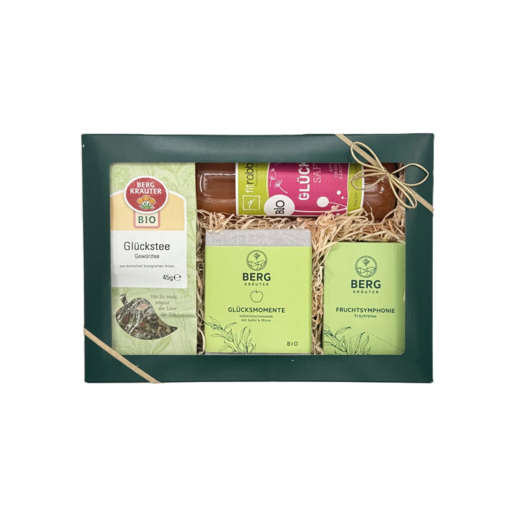 Geschenkset "Glücksmomente": Bio-Produkt aus dem Mühlviertel