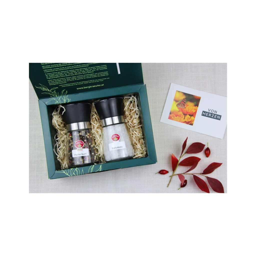 Geschenkbox "Herzlichkeit": Bio-Produkt aus dem Mühlviertel