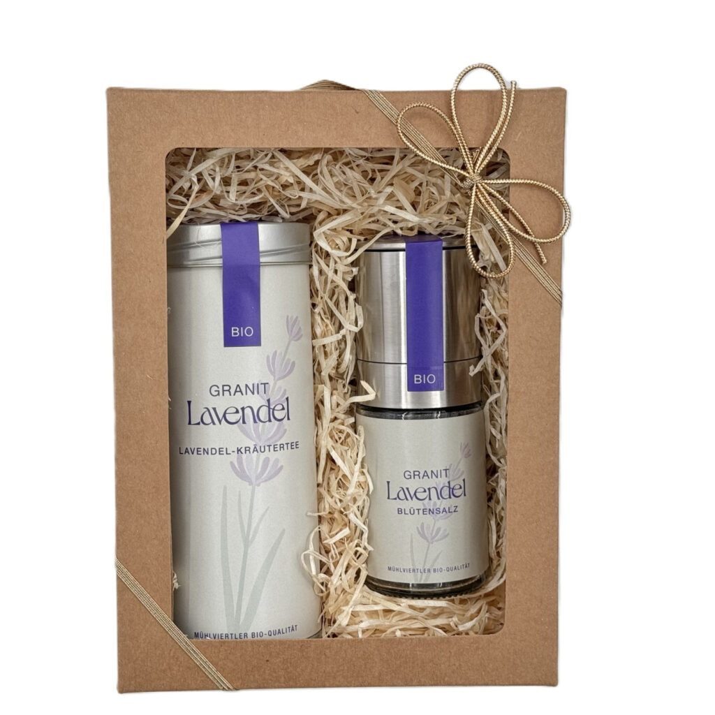 Geschenkset "Lavendelgenuss": Bio-Produkt aus dem Mühlviertel