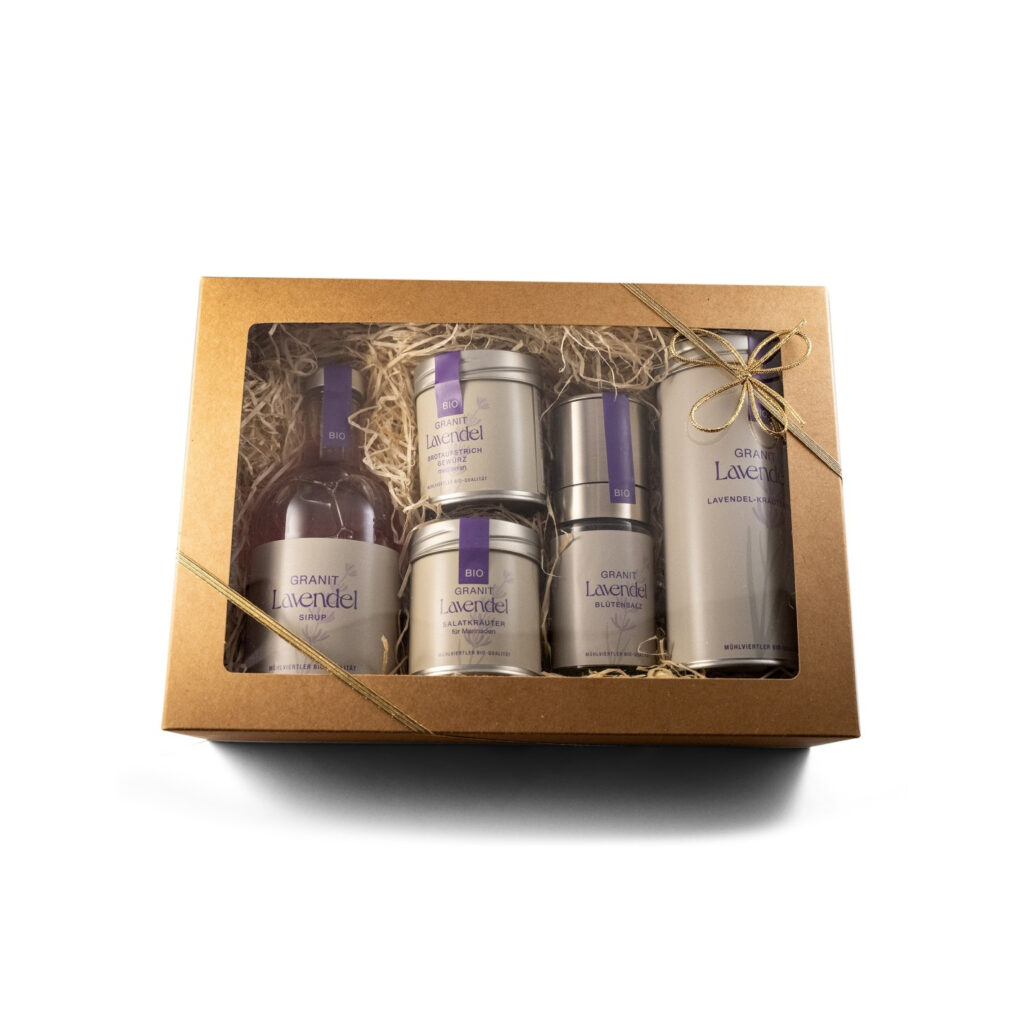 Geschenkset "Lavendel-Glück": Bio-Produkt aus dem Mühlviertel