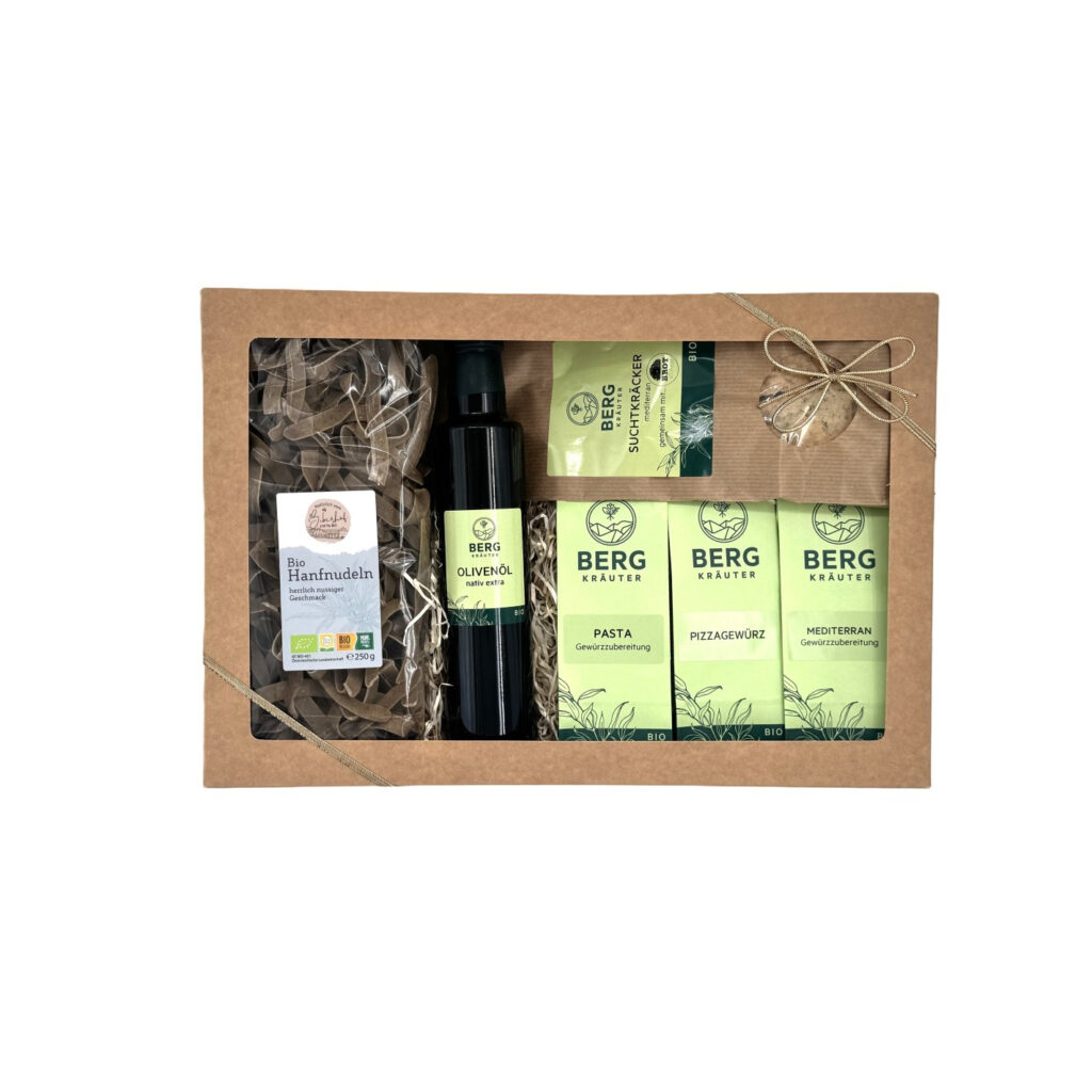 Geschenkset "Mediterran": Bio-Produkt aus dem Mühlviertel
