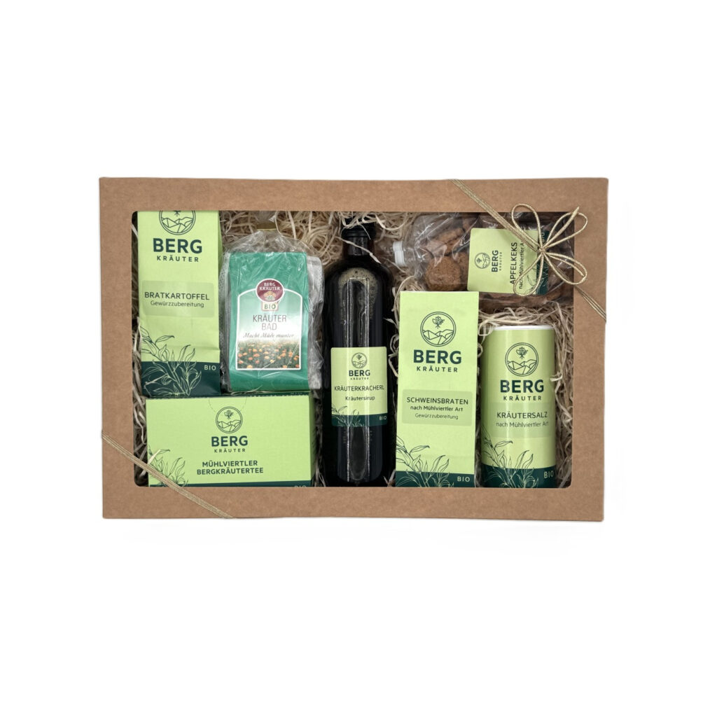 Geschenkset "Mühlviertel für alle Sinne": Bio-Produkt aus dem Mühlviertel