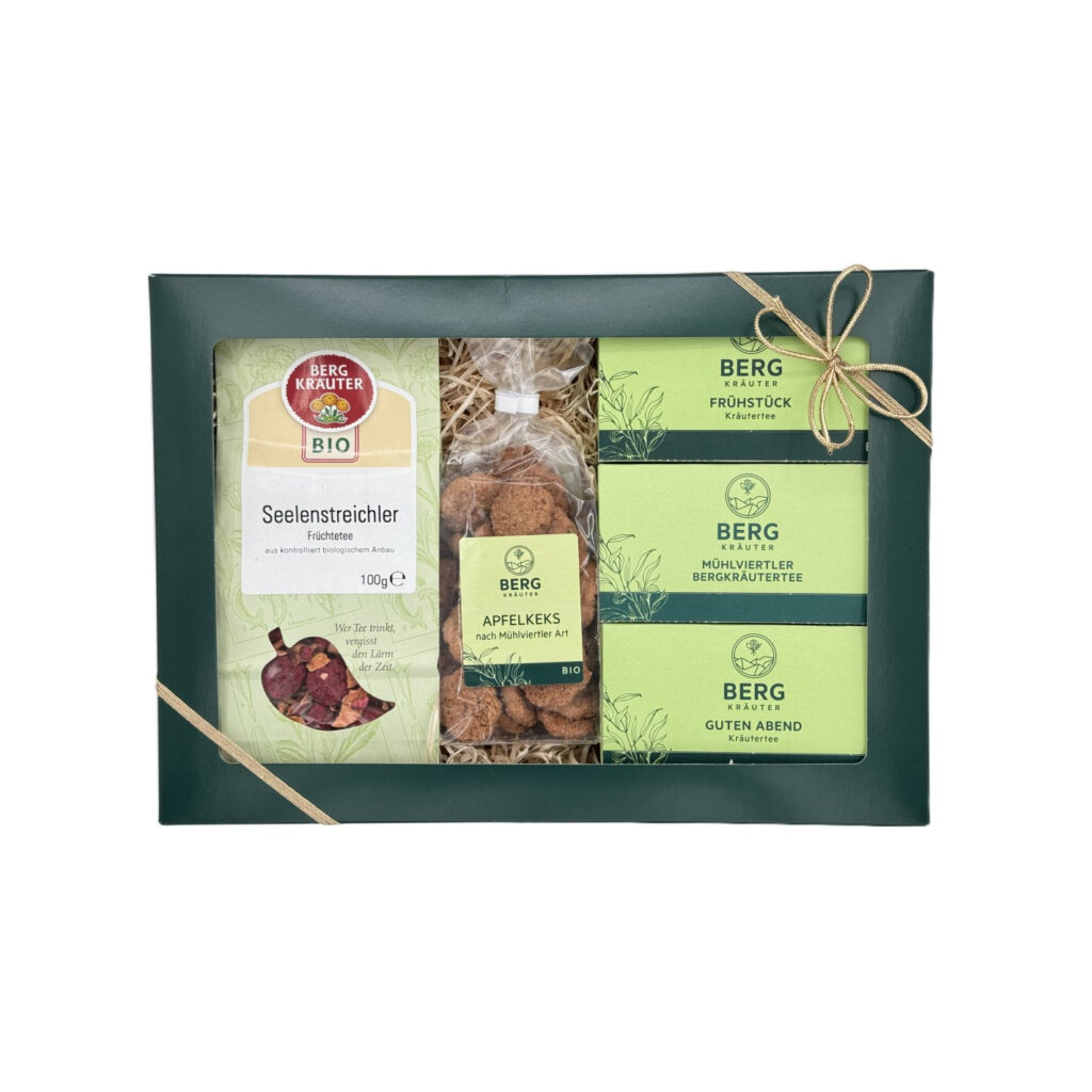 Geschenkset "Teereise": Bio-Produkt aus dem Mühlviertel