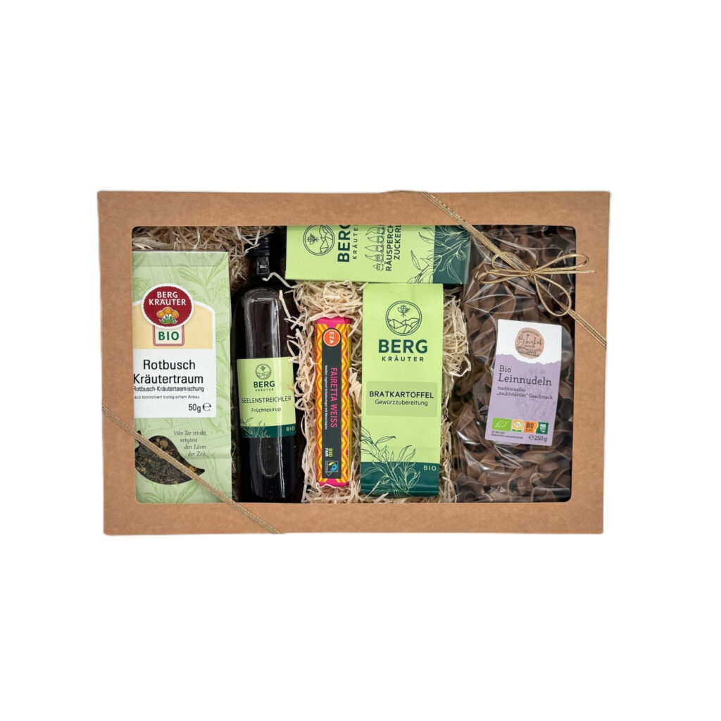 Geschenkset "Vorfreude": Bio-Produkt aus dem Mühlviertel