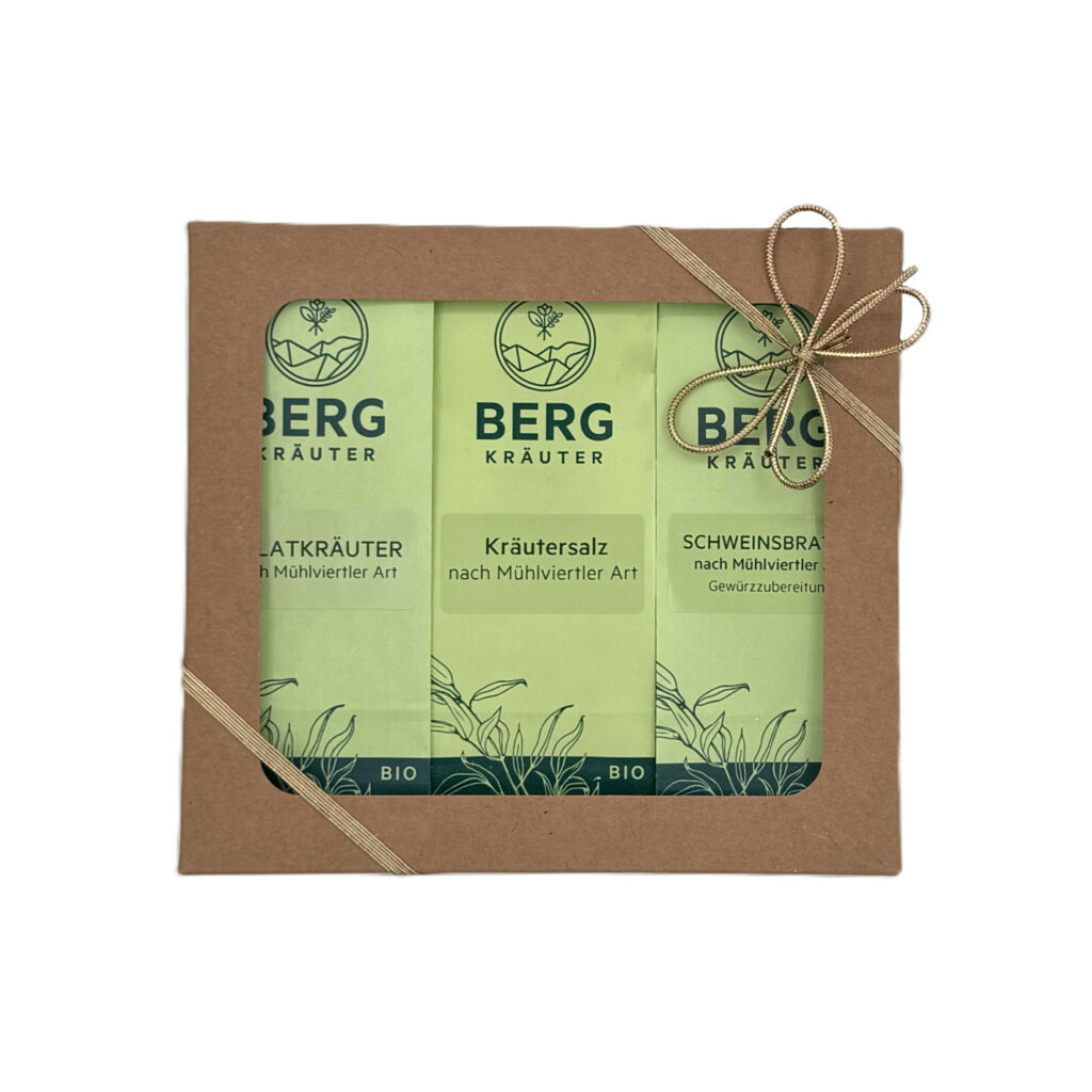 Geschenkset "Würziges Mühlviertel": Bio-Produkt aus dem Mühlviertel