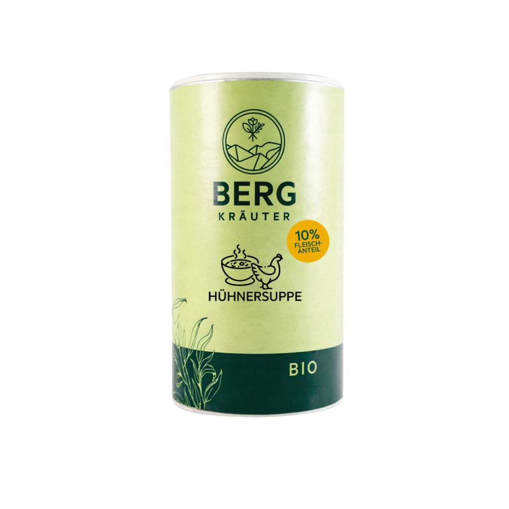 Hühnersuppe Mehrverbraucherdose: Bio-Gewürz aus dem Mühlviertel