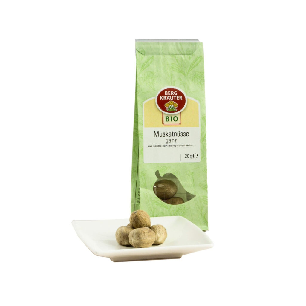 Muskatnuss ganz: Bio-Gewürz aus dem Mühlviertel