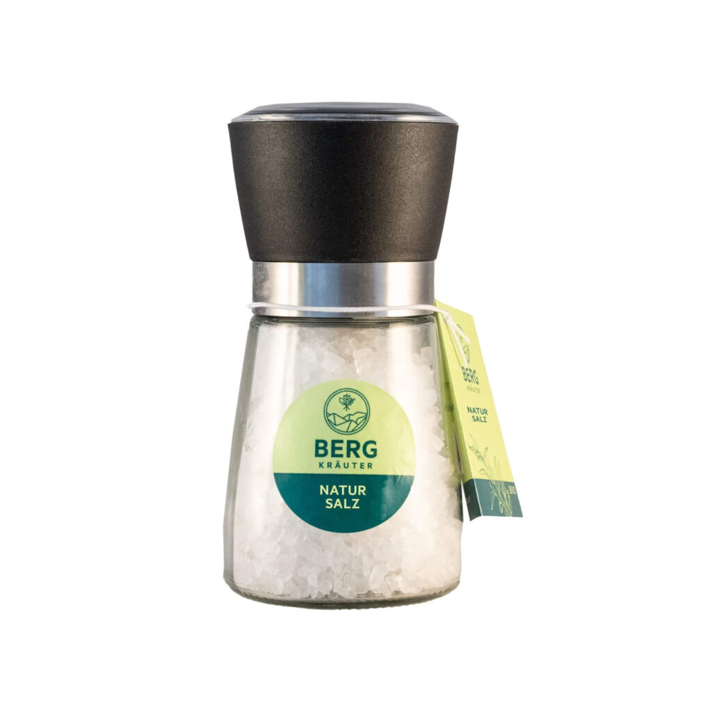 Natursalz unjodiert grob Gewürzmühle: Bio-Gewürz aus dem Mühlviertel
