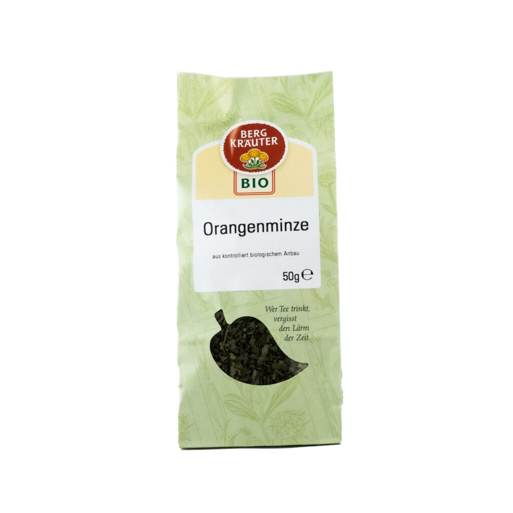 Orangenminze: Bio-Kräutertee aus dem Mühlviertel