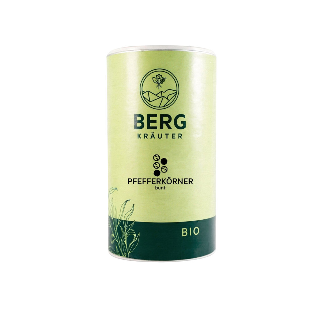 Pfeffer bunt Mehrverbraucherdose: Bio-Gewürz aus dem Mühlviertel