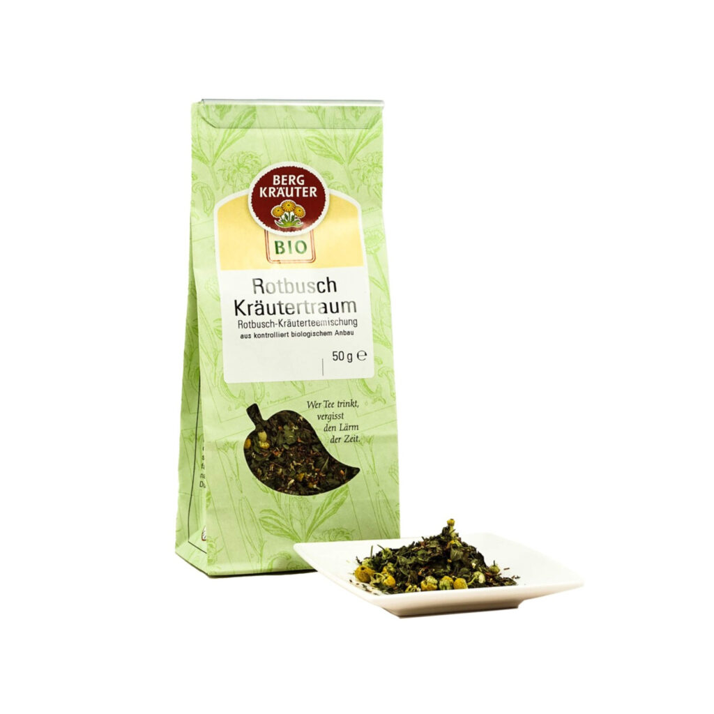 Rotbusch Kräutertraum: Bio-Kräutertee aus dem Mühlviertel