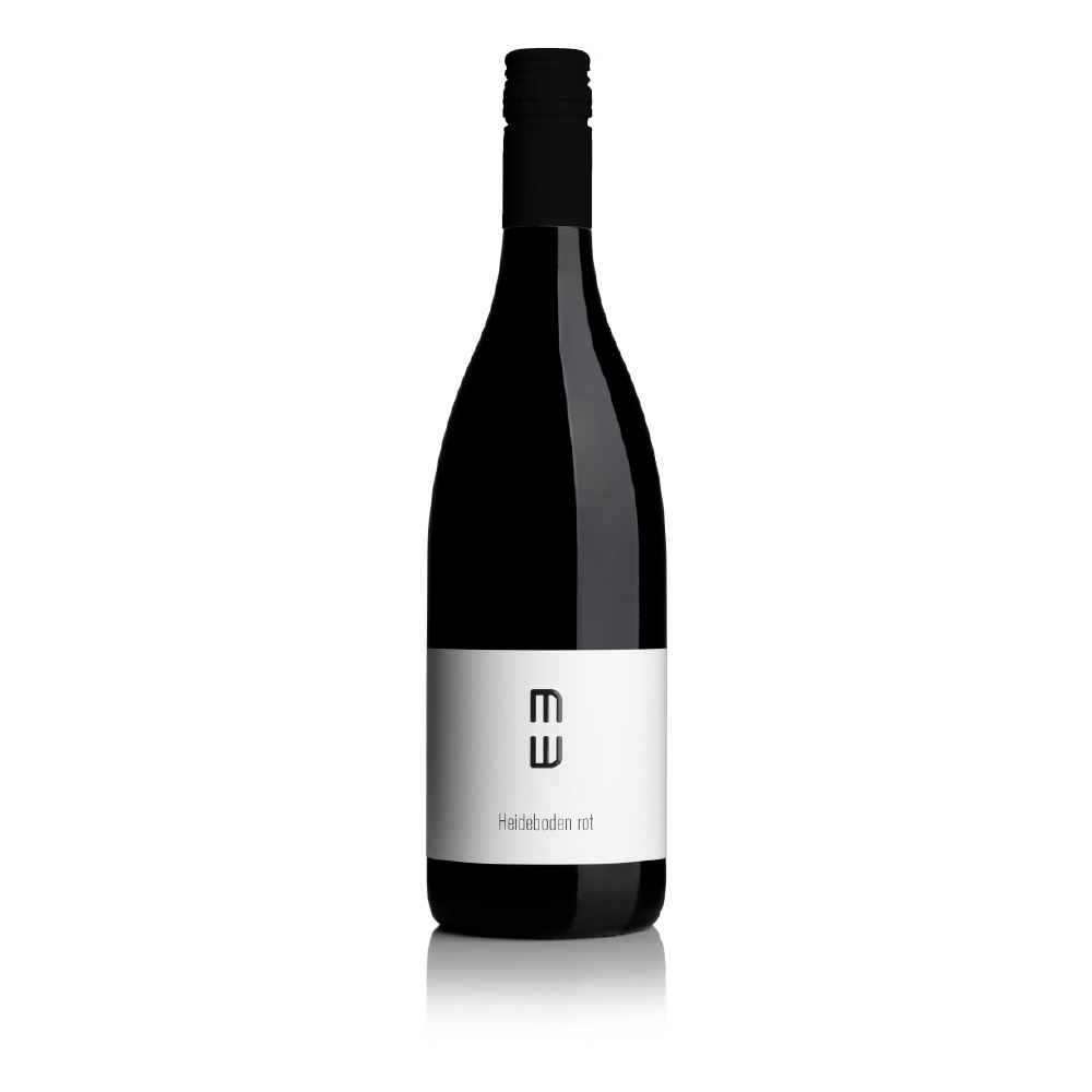 Weinflasche Heideboden rot 2023 vom Weingut Manfred Weiss im Burgenland, Rotwein-Cuvée
