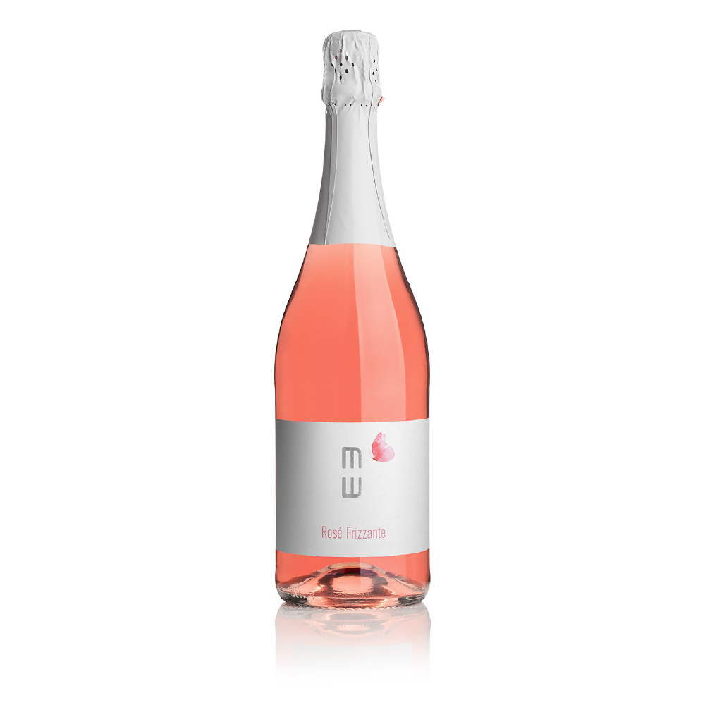 Weinflasche Rosé Frizzante 2025 vom Weingut Manfred Weiss im Burgenland, Perlwein aus Zweigelt