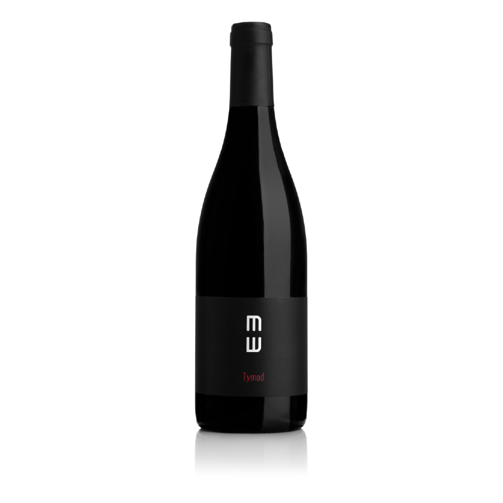 Weinflasche Tymod 2022 vom Weingut Manfred Weiss im Burgenland, im Barrique gereifte Rotwein-Cuvée
